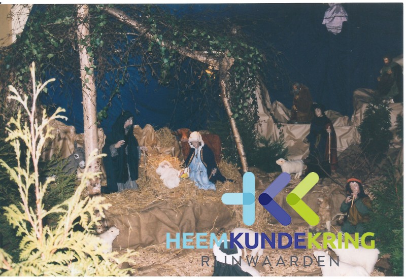 Kerststal route 2000 Lobith. Coll. HKR